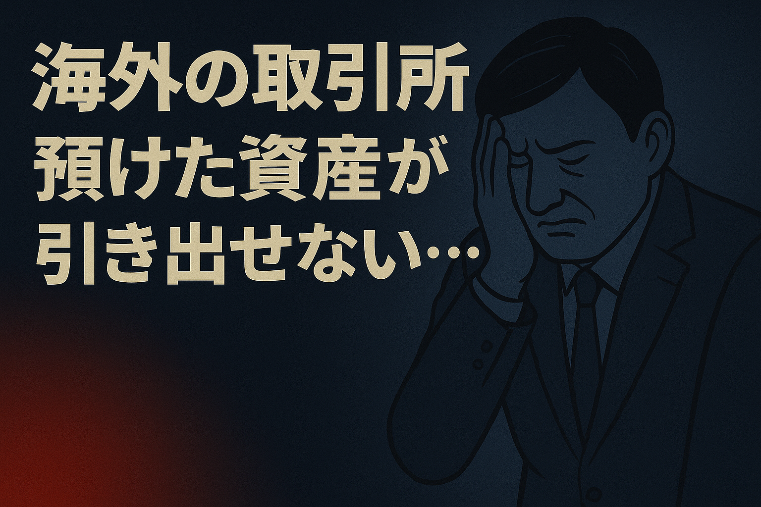 仮想通貨 出金できない